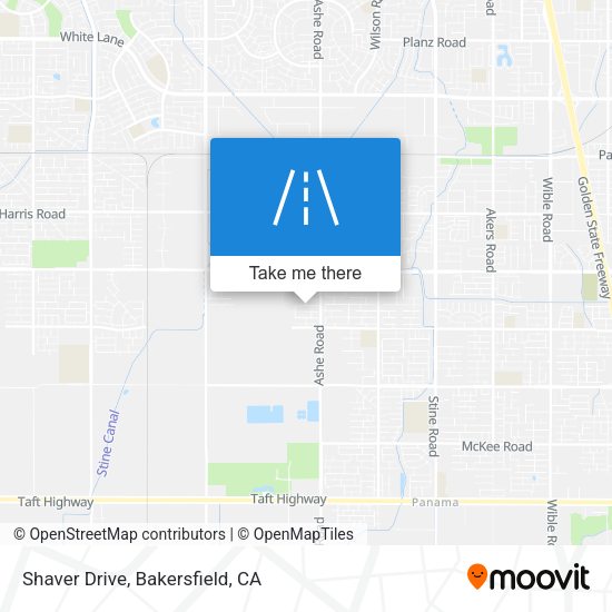 Mapa de Shaver Drive