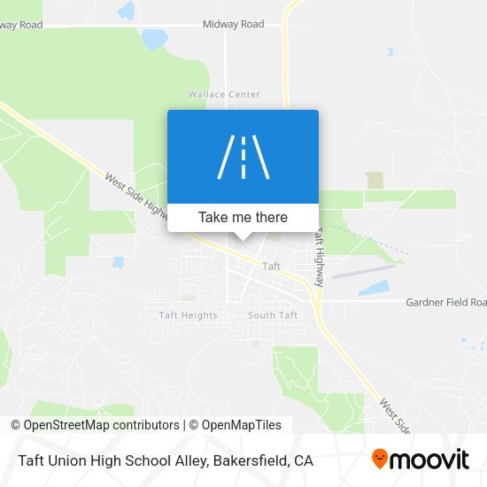 Mapa de Taft Union High School Alley