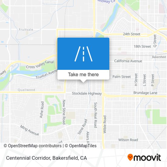 Mapa de Centennial Corridor