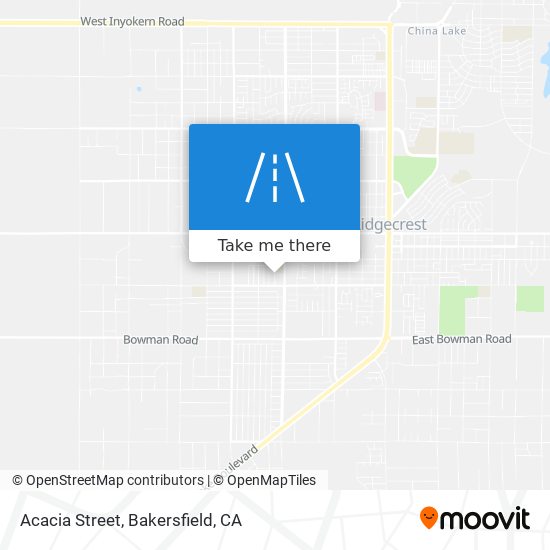 Acacia Street map