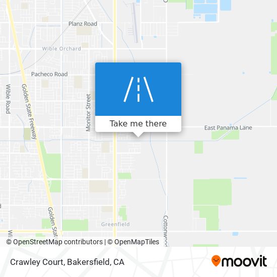 Crawley Court map