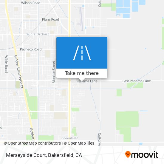 Merseyside Court map