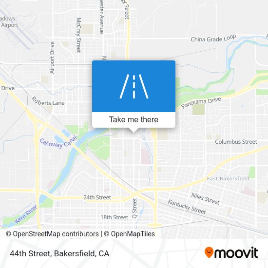 44th Street map