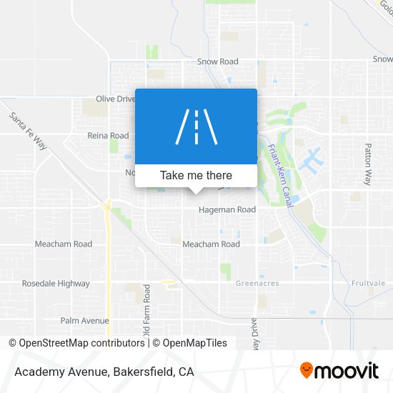 Academy Avenue map