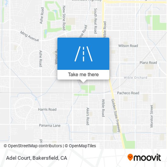 Adel Court map