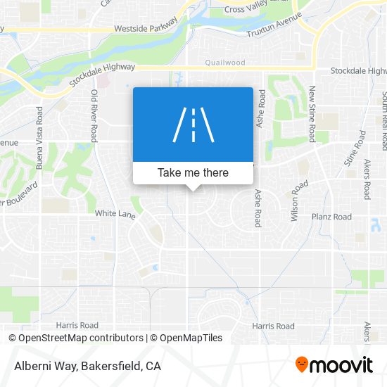 Alberni Way map