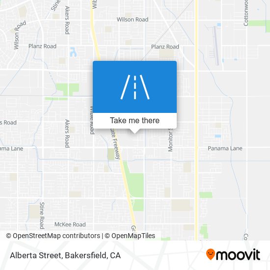 Mapa de Alberta Street