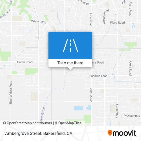 Ambergrove Street map