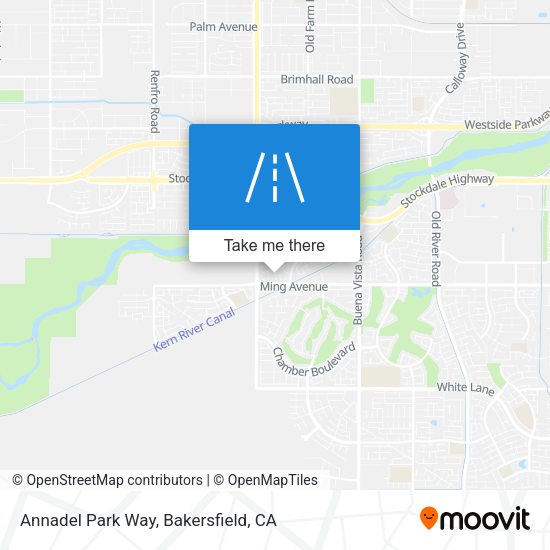 Annadel Park Way map