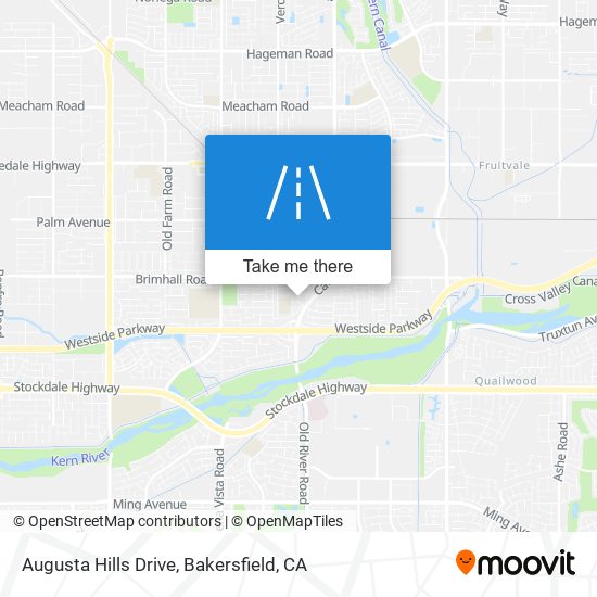 Augusta Hills Drive map