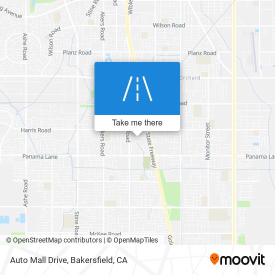 Mapa de Auto Mall Drive
