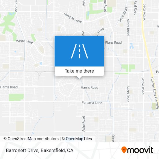 Mapa de Barronett Drive