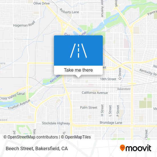 Beech Street map