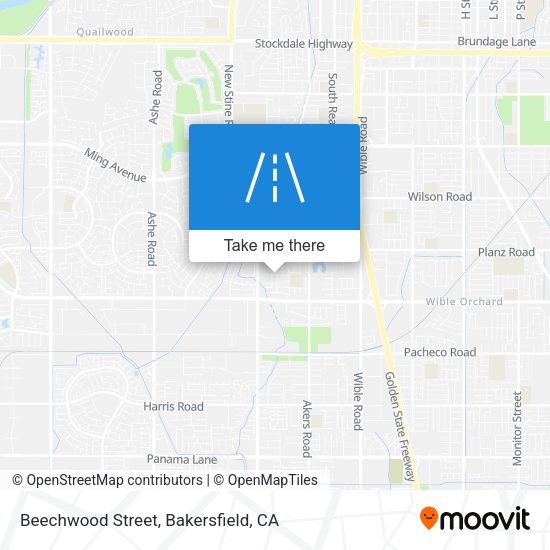Mapa de Beechwood Street