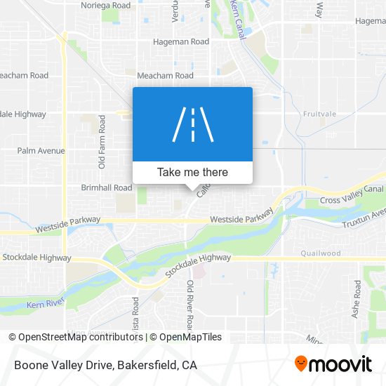 Boone Valley Drive map