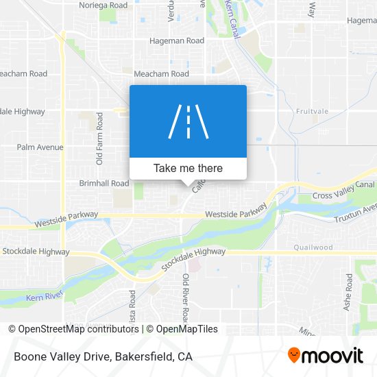 Boone Valley Drive map