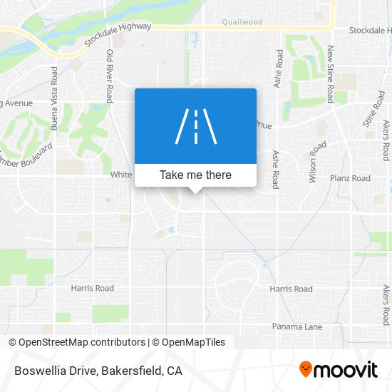 Boswellia Drive map