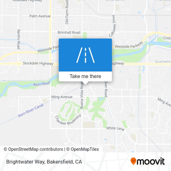 Mapa de Brightwater Way