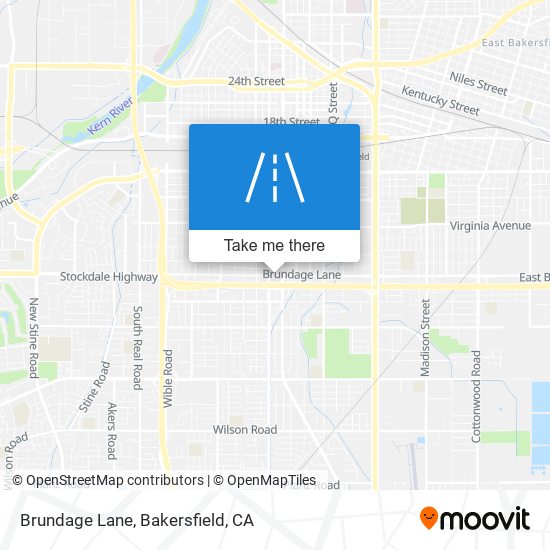 Brundage Lane map