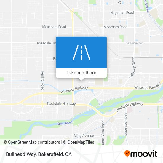 Bullhead Way map