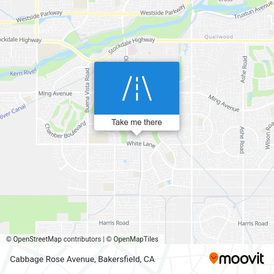 Cabbage Rose Avenue map
