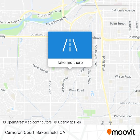 Cameron Court map