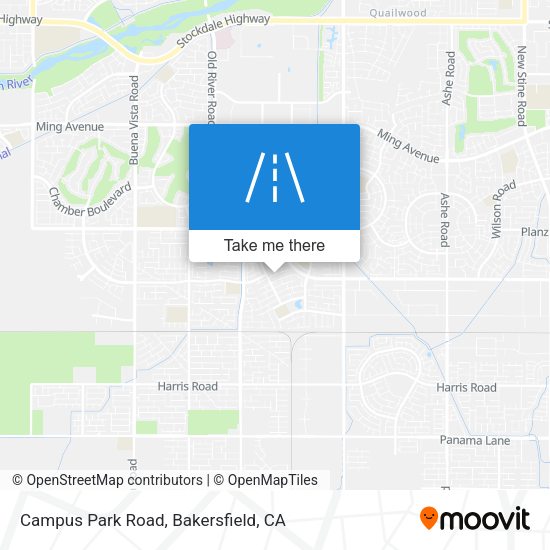 Mapa de Campus Park Road