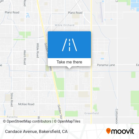 Mapa de Candace Avenue