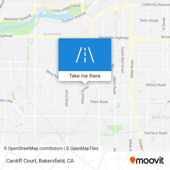 Cardiff Court map