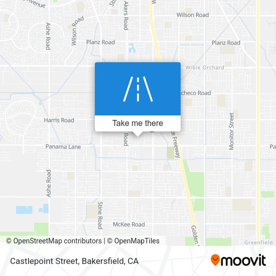 Mapa de Castlepoint Street