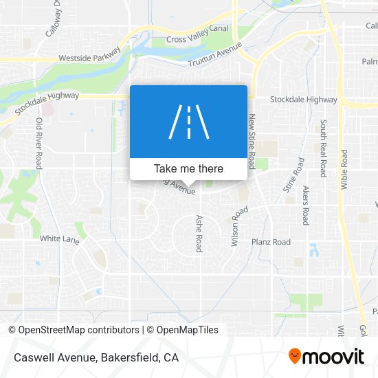 Caswell Avenue map