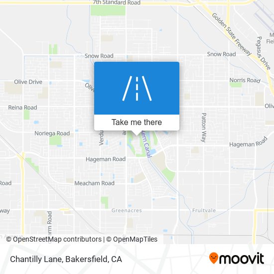 Chantilly Lane map