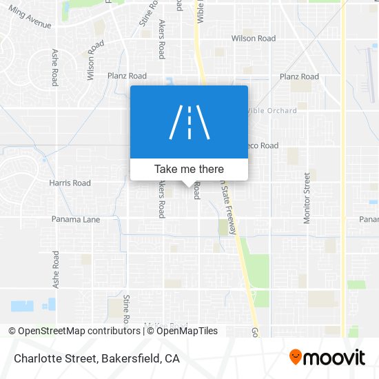 Charlotte Street map