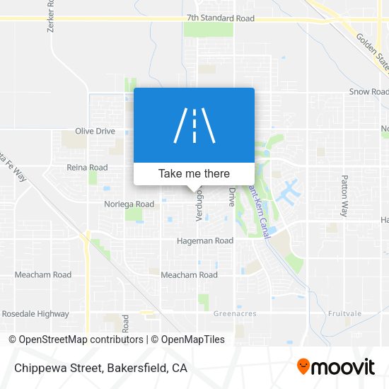 Chippewa Street map