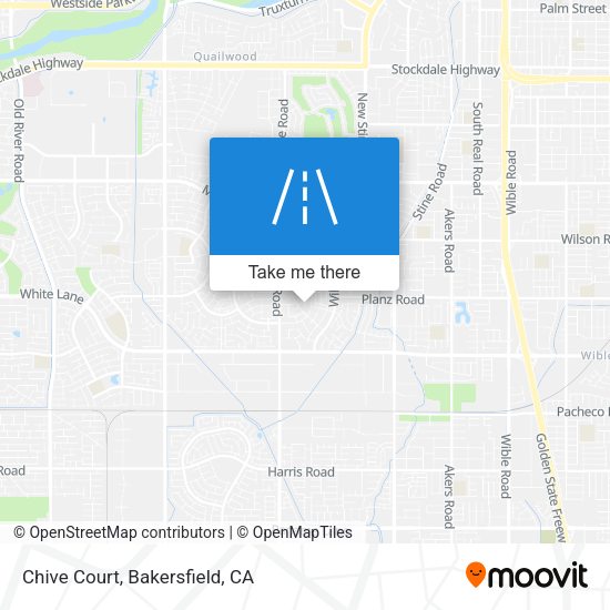 Chive Court map