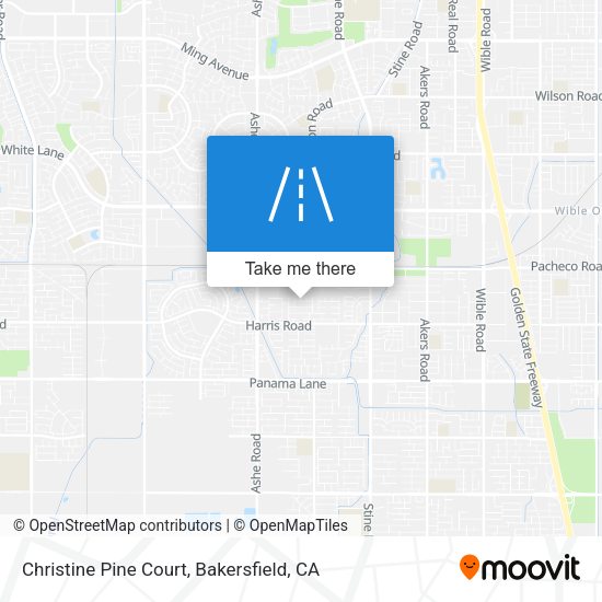 Christine Pine Court map