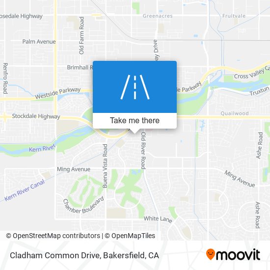 Mapa de Cladham Common Drive