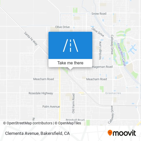 Mapa de Clementa Avenue