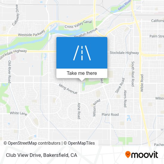 Mapa de Club View Drive