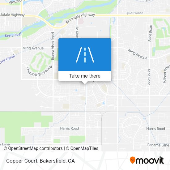Mapa de Copper Court
