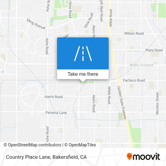 Mapa de Country Place Lane
