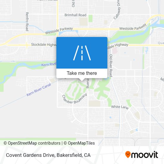 Covent Gardens Drive map
