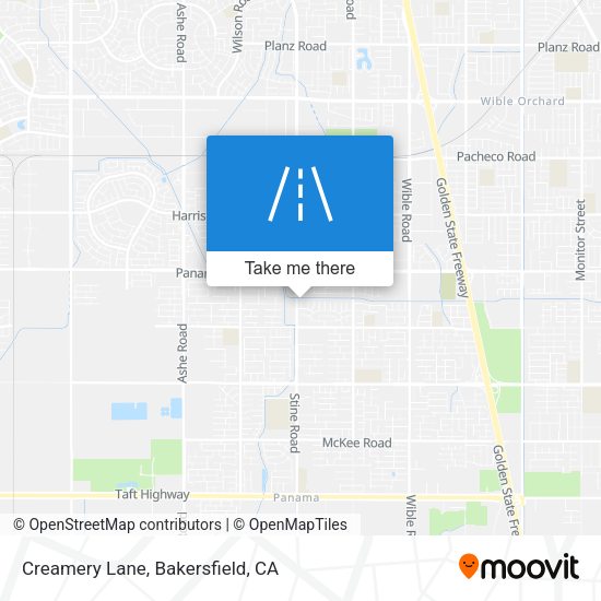Mapa de Creamery Lane
