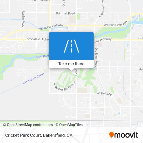 Cricket Park Court map