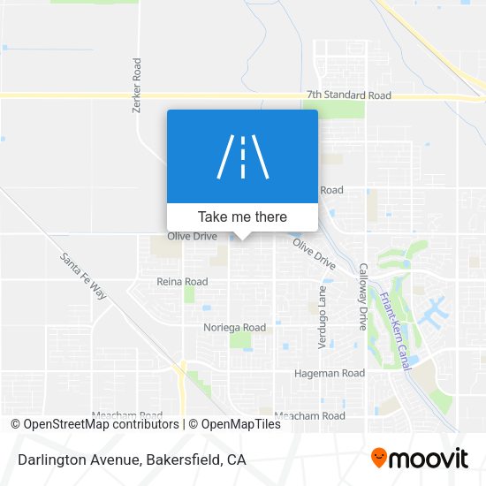 Darlington Avenue map