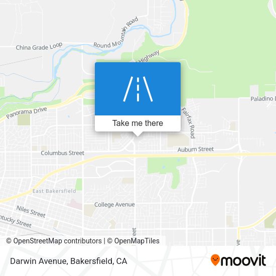 Mapa de Darwin Avenue