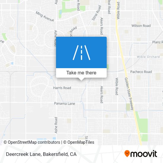 Deercreek Lane map