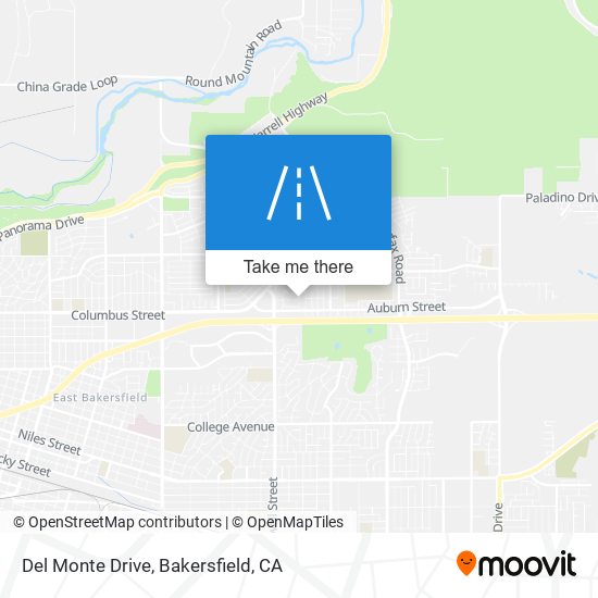 Mapa de Del Monte Drive