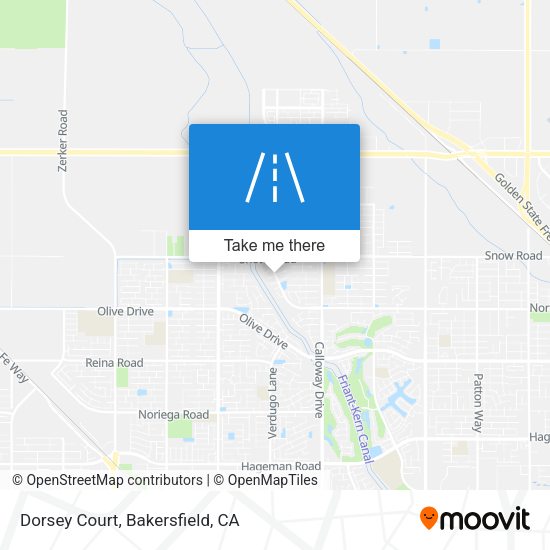 Dorsey Court map