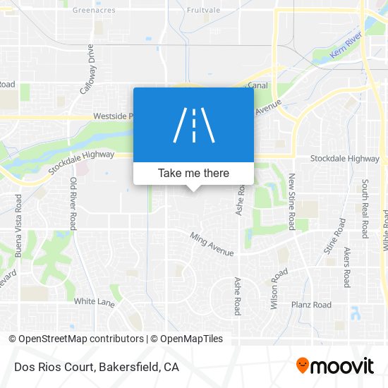 Dos Rios Court map